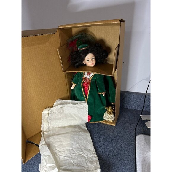 Robin Woods Scarlett Christmas Doll 1989 Original Box 14" - Picture 1 of 1